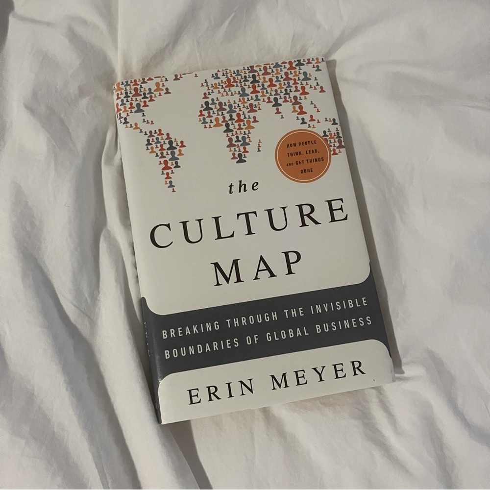 Hardcover Book: The Culture Map by Erin Meyer